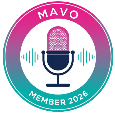 Mid-Atlantic Voice Over Member 2026 logo